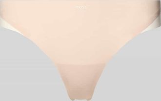 HUGO BOSS String aus Stretch-Jersey in Beige, Gr&ouml;&szlig;e XL