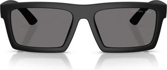 Prada Sunglasses Psa07 S 1 Bo02 G Linea Rossa Black/Grey Unisex Polarized