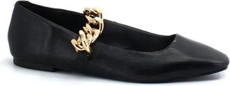 Steve Madden Loafers - Dames - Ballerinas - Zwart - 37 1/2 EU - Leer - Schoenen