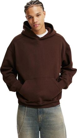 Cotton On Mens Box Fit Hoodie in Dark Oak at Nordstrom, Size Xx-Large