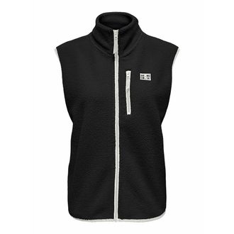 Only Play Mouwloze fleece met ritssluiting