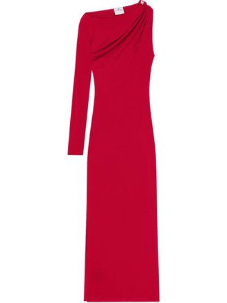 Courrèges Asymmetrical Midi Dress