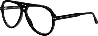 Isabel Marant Isabel Marant, Glasses, female, Black, Size: 58 MM Aviator Optical Frame