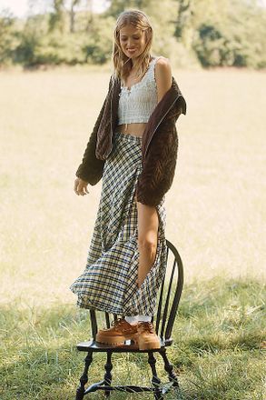 Pilcro Textured Faux Fur Jacket