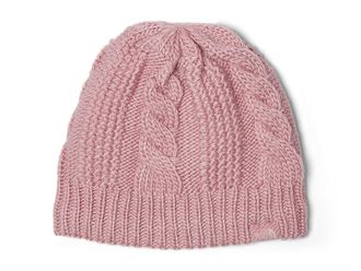 The North Face Oh Mega Lined Beanie Traditional Womens Hats Mauve, Polyester