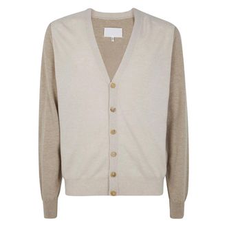Maison Margiela Heren, Truien, Beige, Maat: M Wol