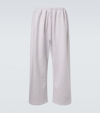 Acne Studios Logo cotton-blend fleece sweatpants