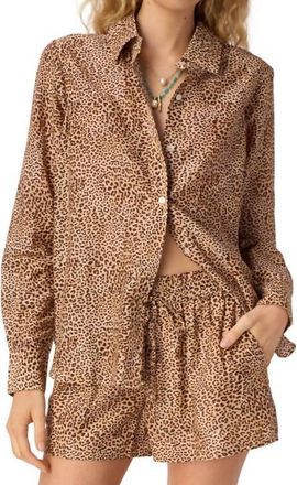 Cami NYC Rafella Silk Cotton Top In Leo