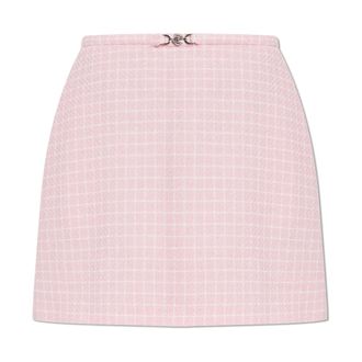 Versace Dames, Rokken, Roze, Maat: 2XS Tweed