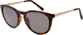 Serengeti Eyewear Unisex Round Frame Sunglasses - Brown - One Size