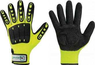 Elysee Guantes Resistentes Talla 9 Amarillo Brillante / Negro En 388 Psa Ii Elysee