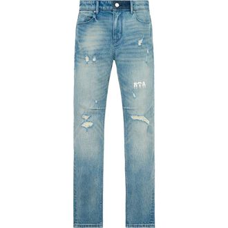 Rta Bryant Ripped Skinny Jeans in Golden Indigo Rta at Nordstrom, Size 29