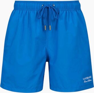 Sandbanks Mens Sandbanks Riviera Collection Swim Shorts Cobalt Blue - Size: 35/34/32