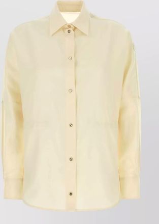 Moncler wool and nylon shirt jacket