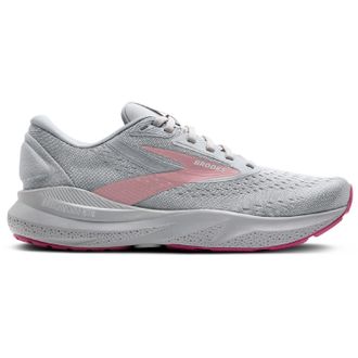 Brooks Womens Adrenaline GTS 24 Road-Running Shoes Gray 7.5