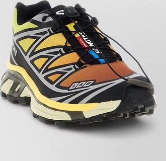 Salomon xt6 mesh upper rubber outsole sneakers