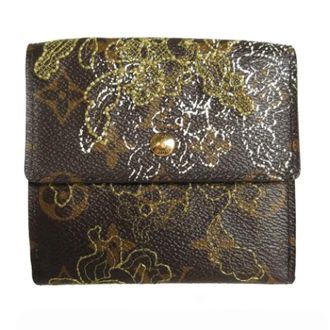 Louis Vuitton Pre-owned Wallets, female, Brown, Size: ONE SIZE Pre-owned Fabric wallets