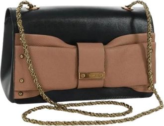 Chlo&eacute; Pre-owned Cross Body Bags, female, Multicolor, Size: ONE SIZE Pre-owned Leather Shoulder Bag