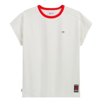 adidas x CLOT by Edison Chen Dolman T-Shirt Asia Sizing Wonder White KD4026