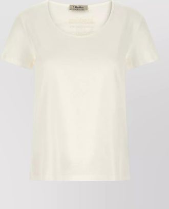 Max Mara embroidered cotton jersey t-shirt