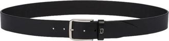 Dondup Leren Riem - Heren - Riemen - Zwart - 100 CM - Leer - Accessoires