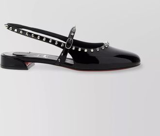 Christian Louboutin janispikes slingbacks studded embellishments