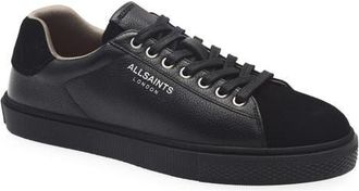 AllSaints Tucker Sneaker in Black/black at Nordstrom, Size 11