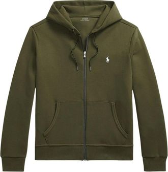 Ralph Lauren Full Zip Hoodie - Heren - Vesten met rits - Groen - XL - Hoodies & sweatvesten