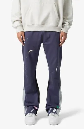 mnml Contrast Bootcut Sweatpants in Vintage Navy at Nordstrom Rack, Size Medium