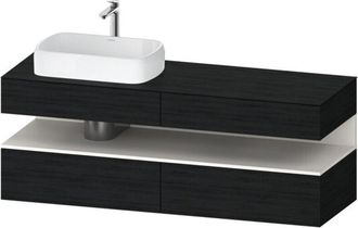 Duravit Qatego Consola Mueble Bajo Lavabo, 2 Extensiones, 2 - Duravit