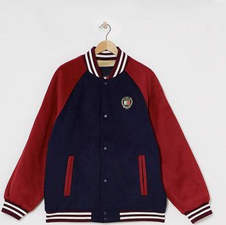 Tommy Jeans Wool Crest Bomber