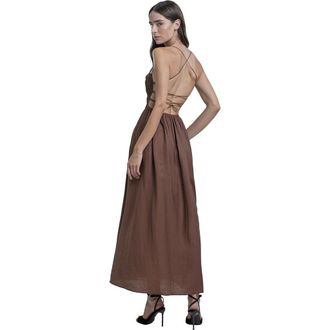 Mother of All Taylor Dress in Brown at Nordstrom, Size X-Small
