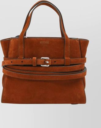 Moschino shoulder bag with adjustable strap and buckle