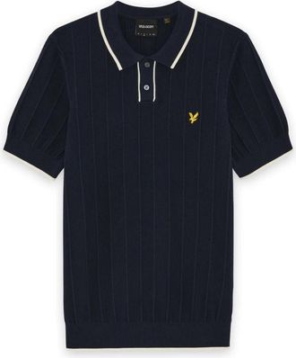 Lyle & Scott Polo - Heren - Polos - Blauw - L - Tops