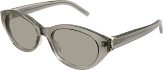 Saint Laurent M148 Zonnebrillen - unisex - Zonnebrillen - Grijs - 54 MM - Accessoires