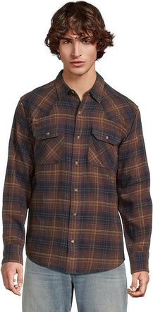 Ariat Harleigh Retro Fit Shirt Mens T Shirt Dark Brown : 2XL, Cotton/Spandex