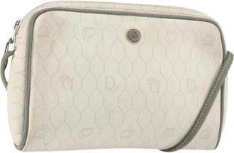 Dior Pre-owned Vintage Schoudertas - Dames - Vintage Schoudertas - Wit - ONE Size - Leer - Vintage