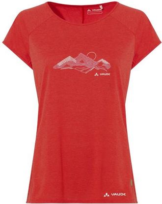 Vaude Tekoa T-Shirt II Funktionsshirt f&uuml;r Damen | rot