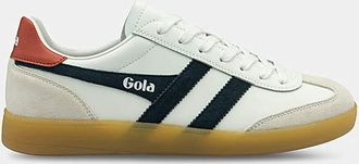Gola Mens Viper Leather Trainer - White