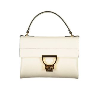Coccinelle Bianco Leather Womens Womens Bag