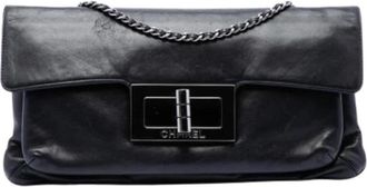 Chanel Pre-owned Reissue Flap Shoulder Bag - Dames - Vintage Schoudertas - Zwart - ONE Size - Vintage