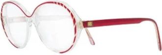 Balenciaga Pre-owned Acetate sunglasses - Dames - Vintage Accessoires - Rood - ONE Size - Vintage