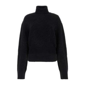 Blumarine Dames, Truien, Zwart, Maat: XS