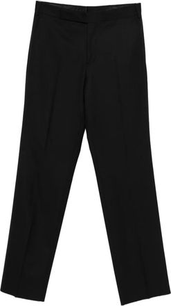 Lardini pressed-crease trousers - Black