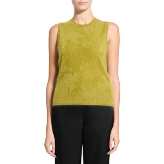 Theory Cashmere Sleeveless Sweater in Dark Pear at Nordstrom Rack, Size Petite