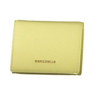 Coccinelle Accessoires, Dames, Geel, ONE Size, Leer, Leren Portemonnee