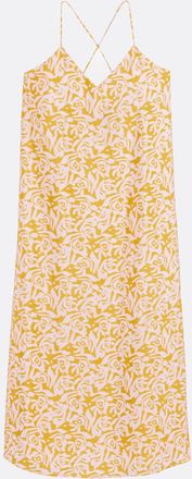 La Redoute Collections Lange jurk met smalle bandjes met bloemenprint