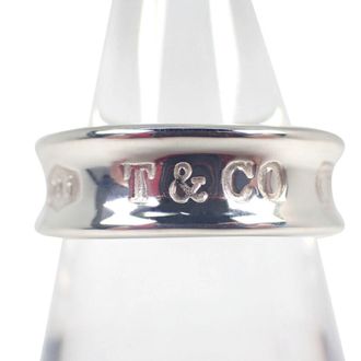 Tiffany & Co. Sterling Silver 925 Band Ring (Pre-Owned)