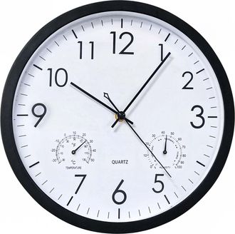 OEM Reloj De Pared Moderno Minimalista De Madera (blanco, 30 Cm)