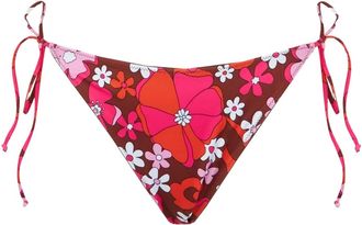 MC2 Saint Barth Woman Swim Briefs With Flower Print